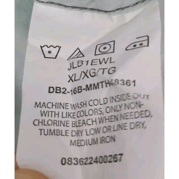 Wrangler Light Green Men's Long Sleeve Shirt Cotton Men XL Cotton - Picture 8 of 10